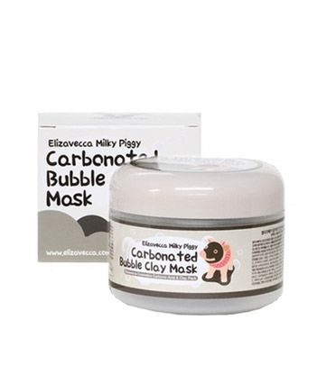 [Elizavecca] Маска д/лица очищающая ПУЗЫРЬКОВАЯ с глиной Сarbonate Bubble Clay Mask 100 г